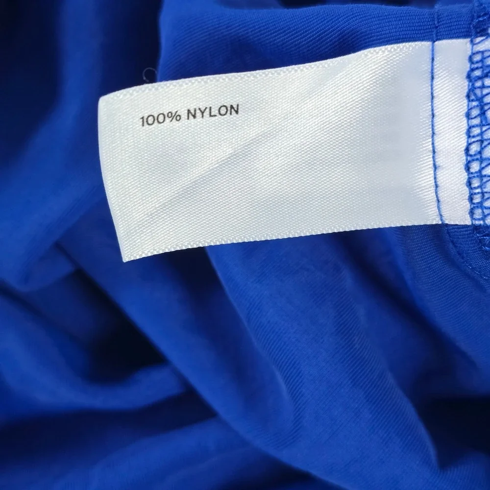 Duluth Trading Co Mens Blue Swim Trunks Board Shorts Nylon‎ Mesh Lined L 40445